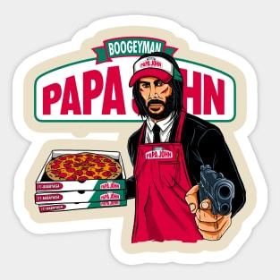 papa john Sticker